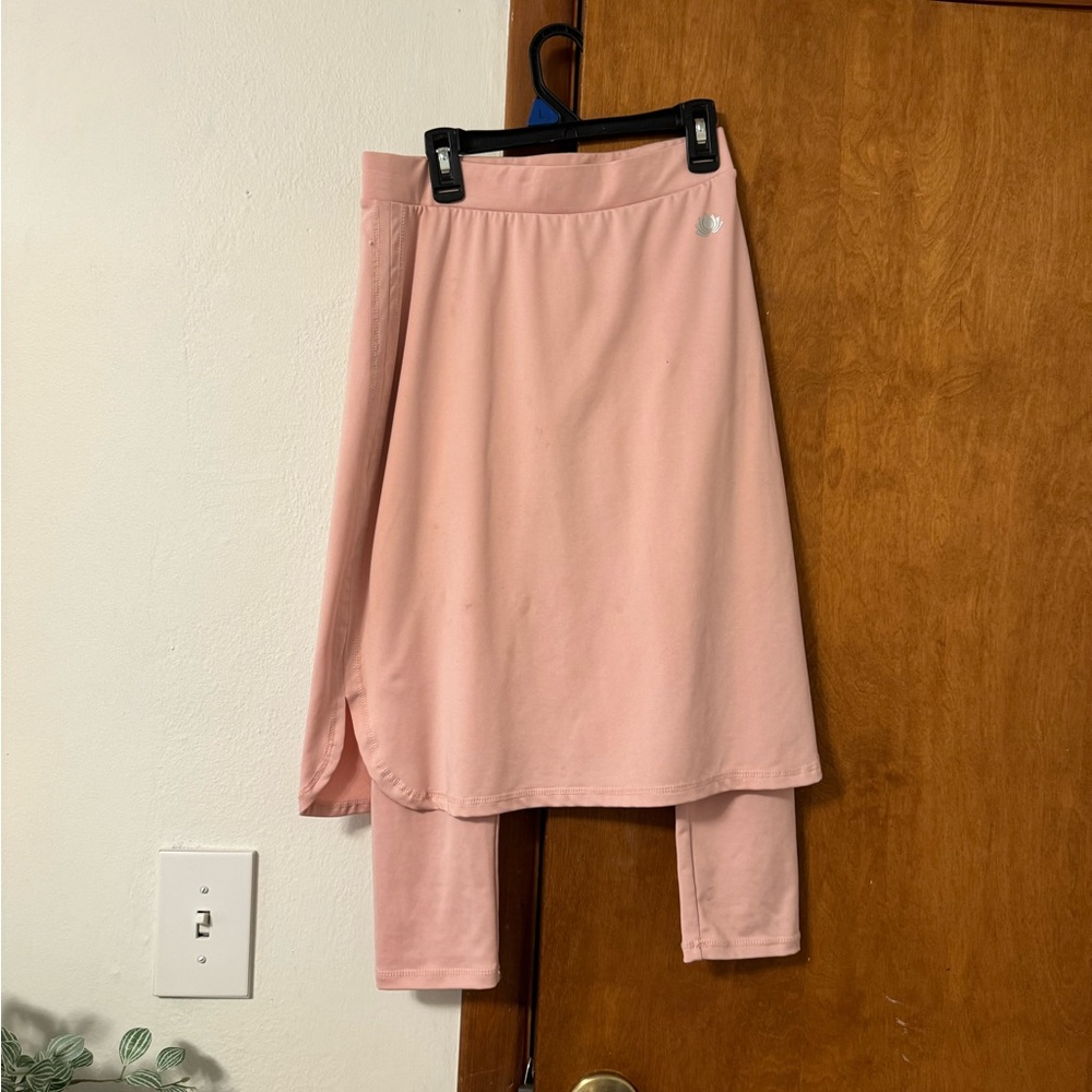 light pink snoga athletics skirt